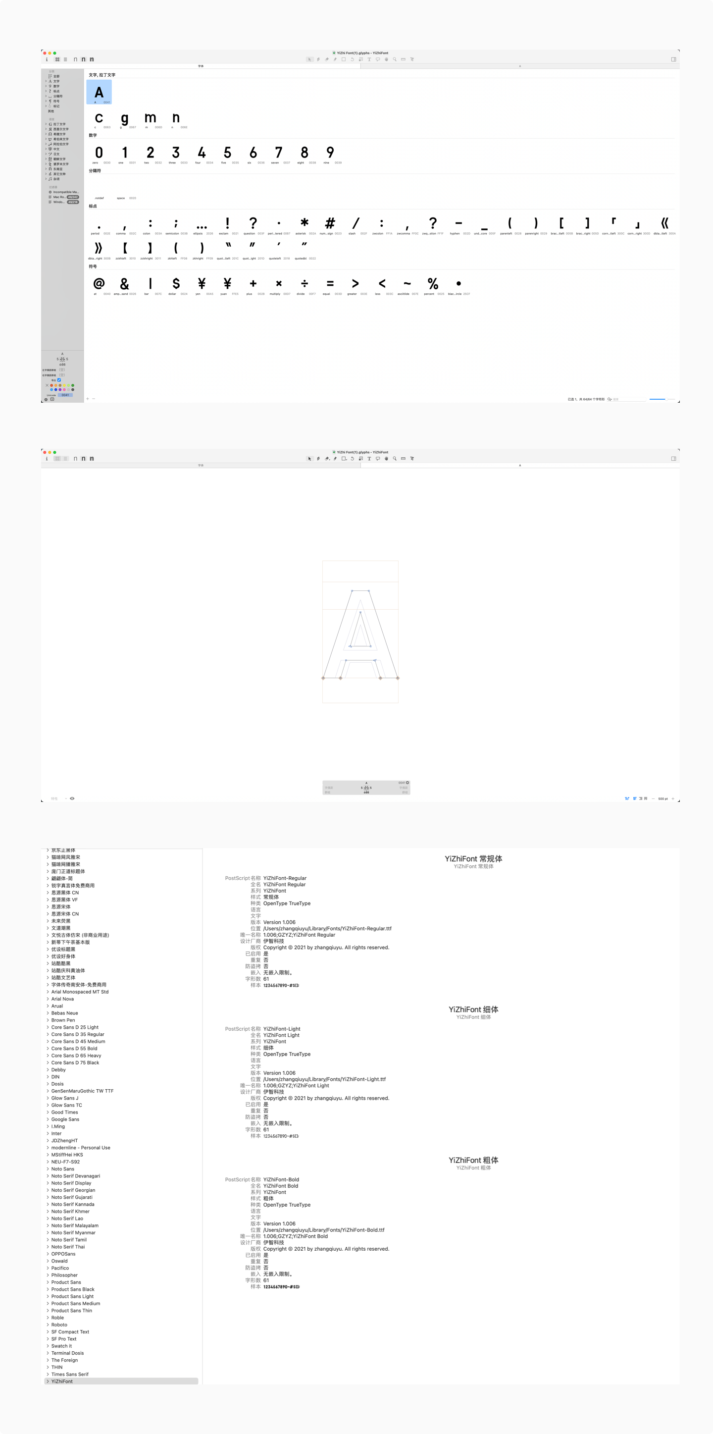 伊智数字字体-YiZhiFont 展示图 3